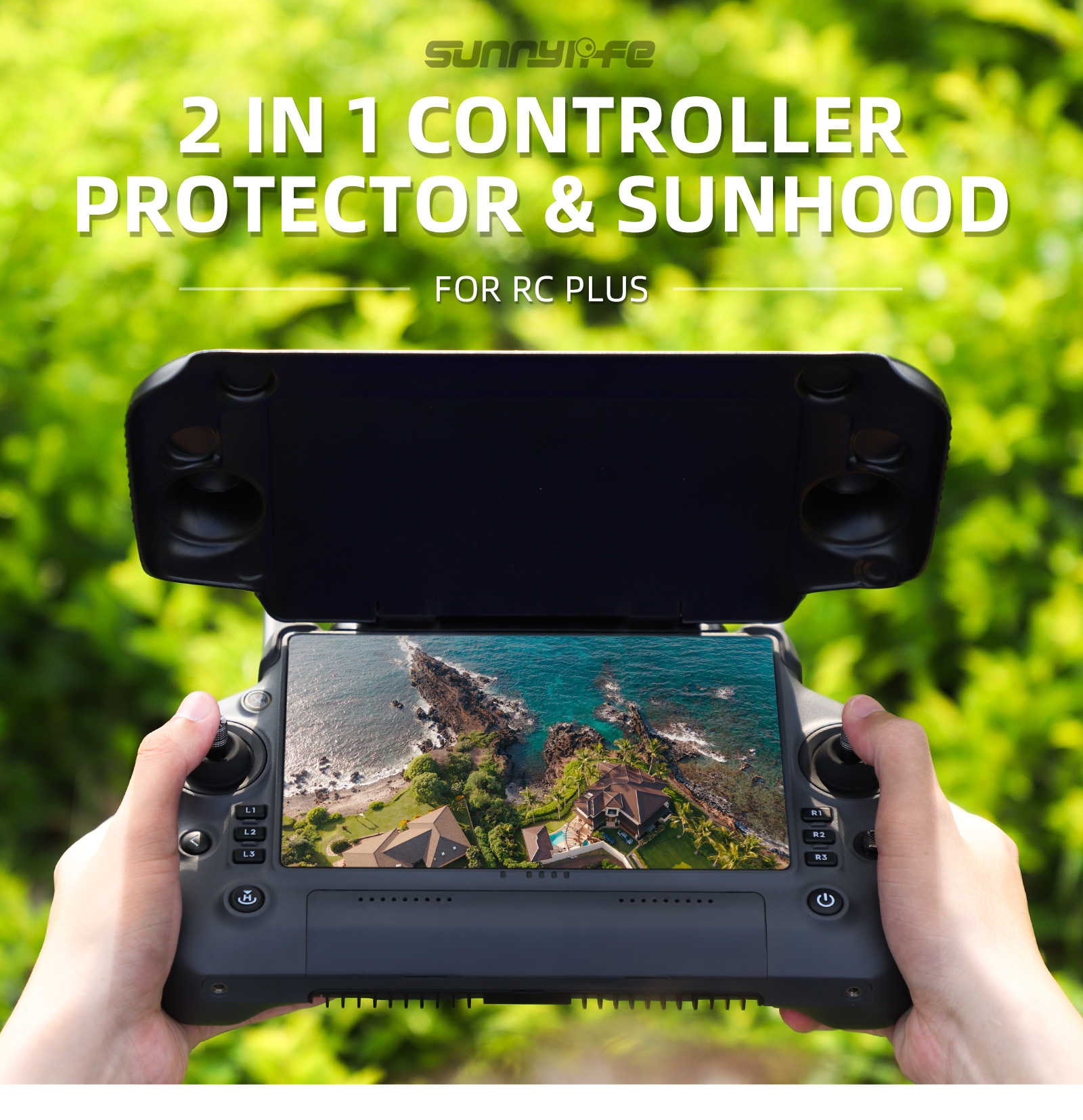 Drone Sun Shade - RC Plus Sun Hood Joystick Protector