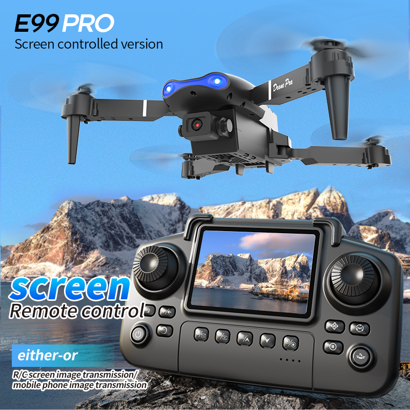 Drone Battery Charger - E99 PRO Drone Screen Control Aerial