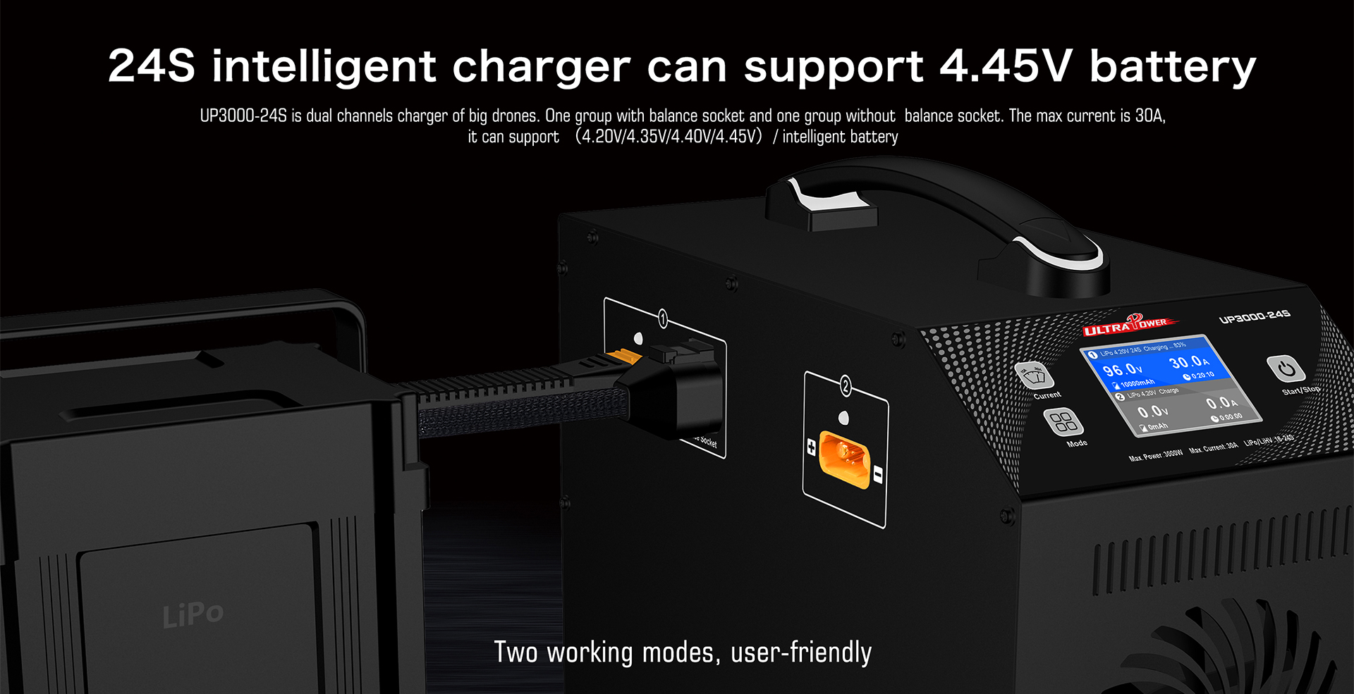 ULTRAPOWER UP3000-24S 3000W 30 - Drone Battery Charger review and price