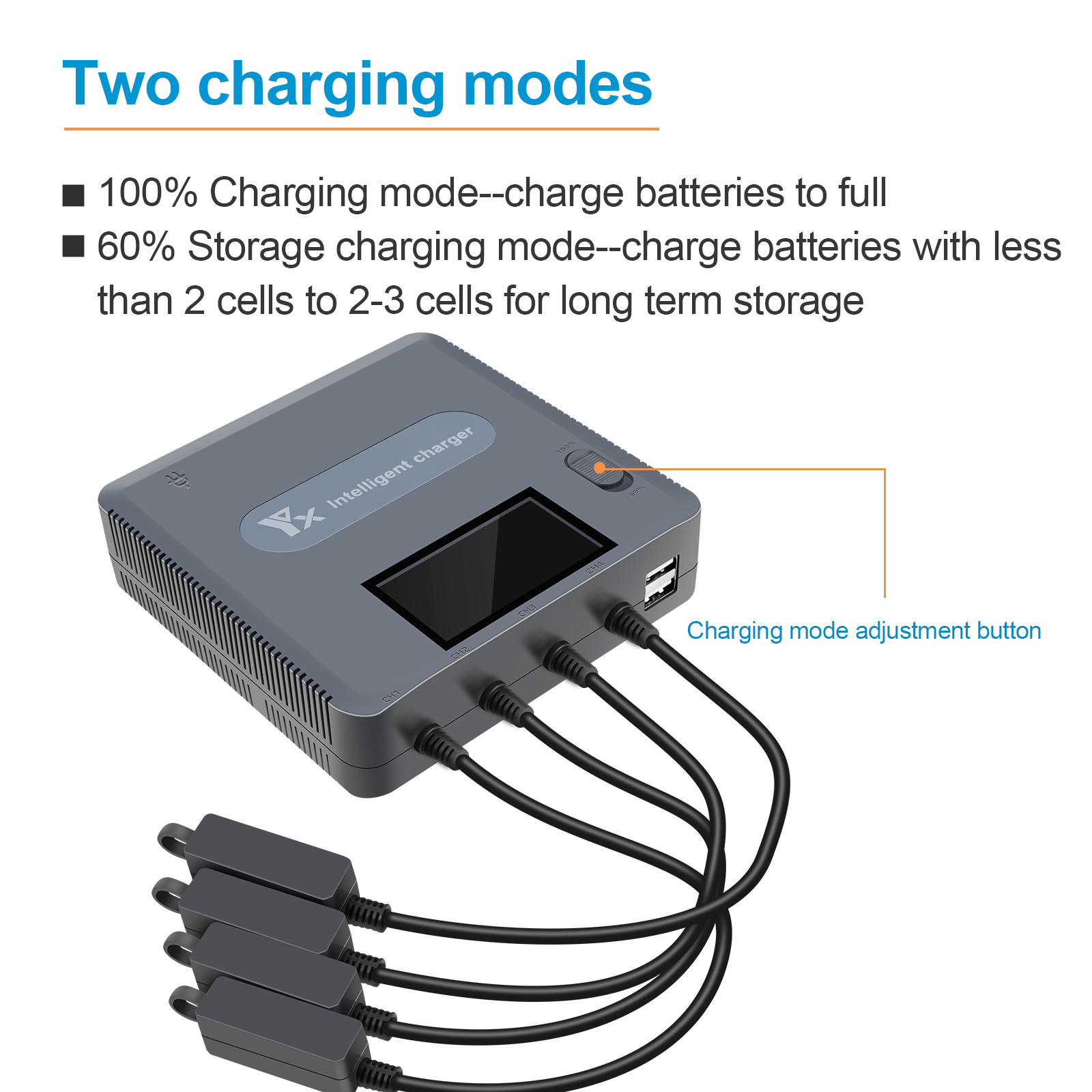 6 in 1 Digital display Battery - Drone Charging Hub review and price