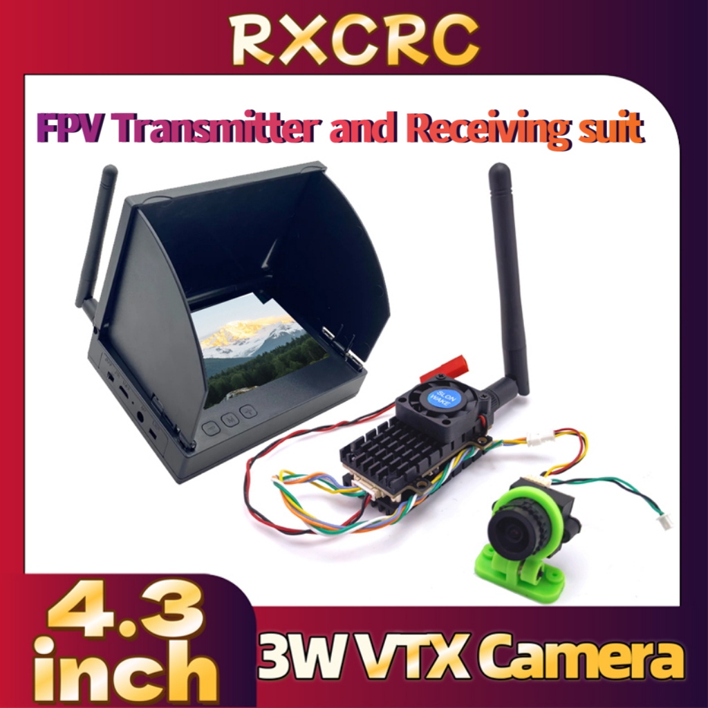 RXCRC 5.8G 3W Video VTX transm - Drone Controller Screen review and price