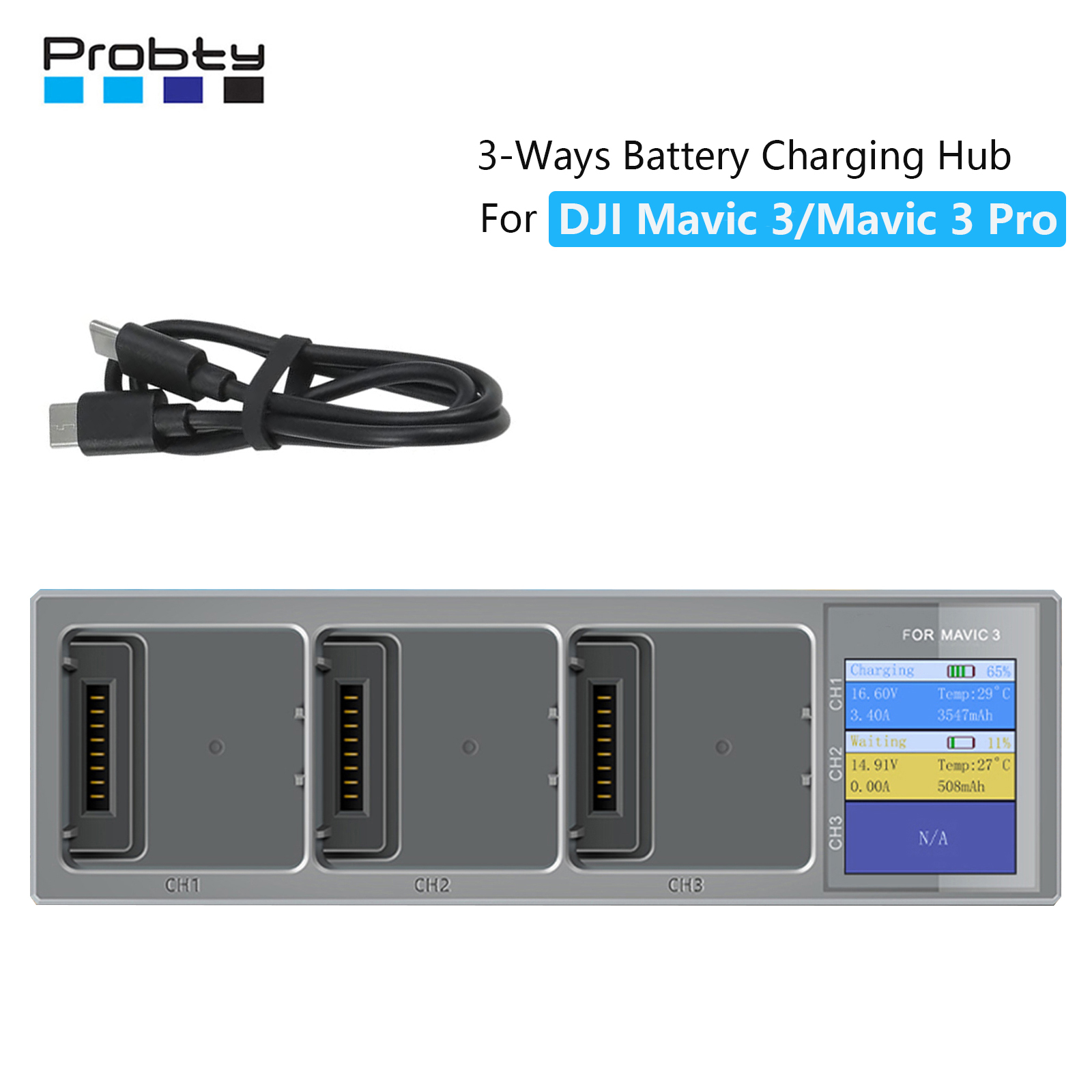 New 3 In 1 Charging Hub for DJ - Drone Charging Hub review and price