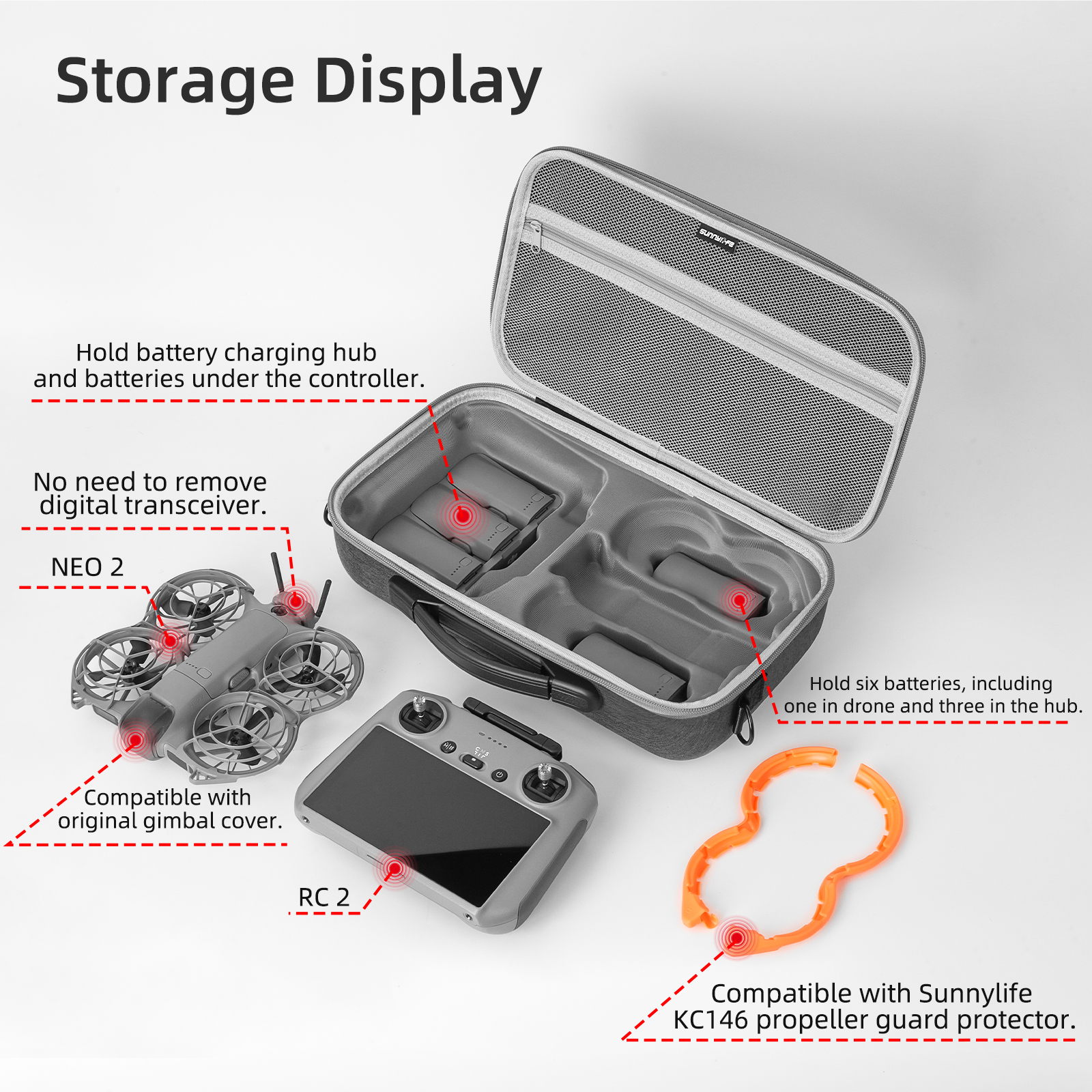 Carrying Case Travel Shoulder  - Drone Carrying Case review and price