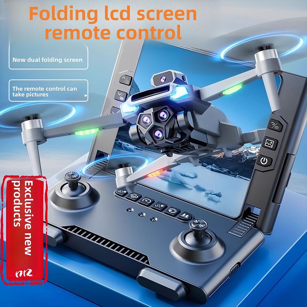 Foldable M66 RC Drone with 4.5 - Drone Controller Screen review and price