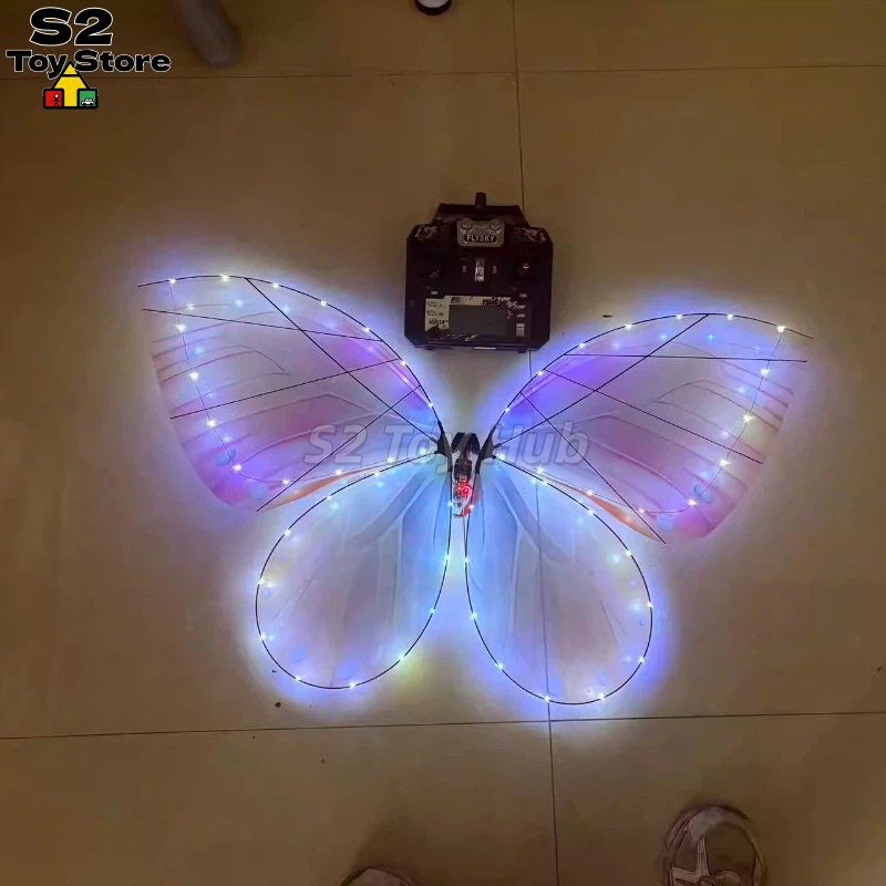 LED RC Bionic Butterfly Drone  - Drone Beacon Light review and price