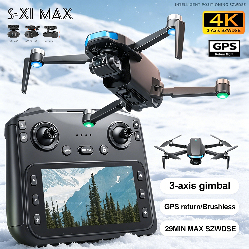 New S-X1 MAX Drone GPS 8K Prof - Drone Battery Adapter review and price