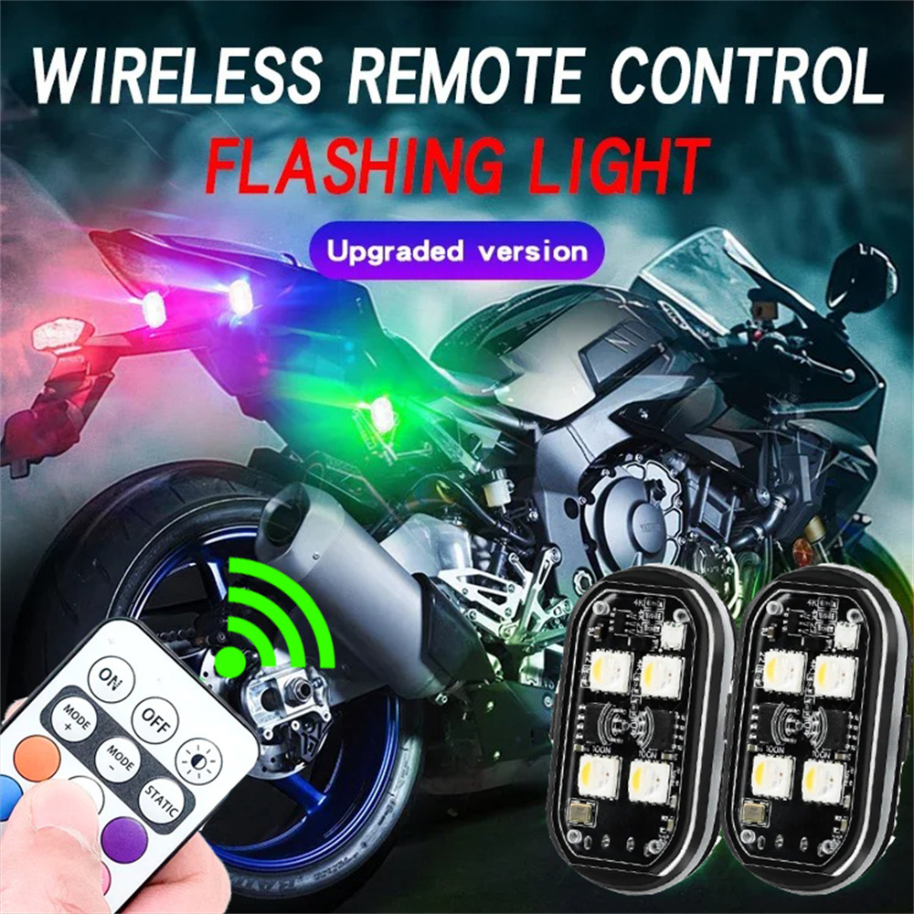 2/4/6pcs Wireless Remote Contr - Drone Strobe Light review and price