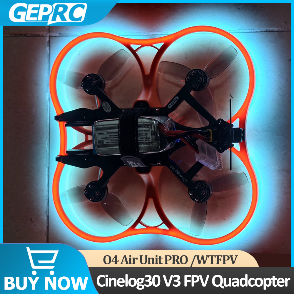GEPRC Cinelog30 V3 FPV Quadcop - Drone Beacon Light review and price
