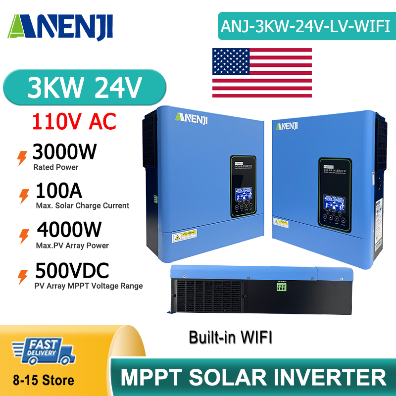 ANENJI 2pcs/1pcs 3KW 24V 110V  - Drone Solar Charger review and price